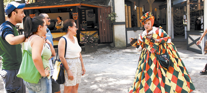 A Renaissance Fair is not a good idea for a date. Photo from MCT Campus.