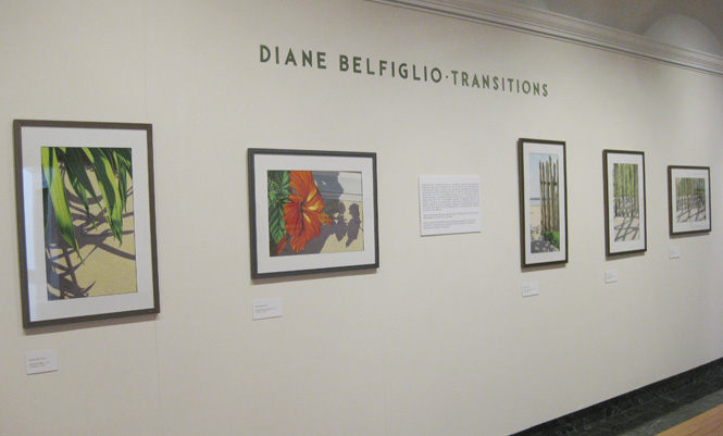 Former KSU professor Diane Belfiglio's exhibit called "Transitions" will be in the Butler Art Museum in Youngstown until April 3. Submitted photo by Diane Belfiglio.