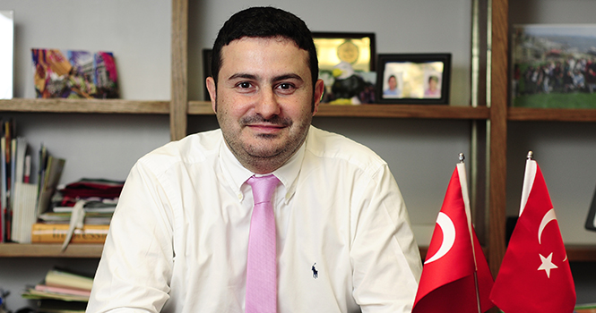 Education Abroad Manager in the Office of Global Education, Ediz Kaykayoglu moved to Kent from Istanbul, Turkey nine years ago. "It's safer here," Kaykayoglu said. "I think it's a perfect place for students to learn." Photo by HANNAH POTES.