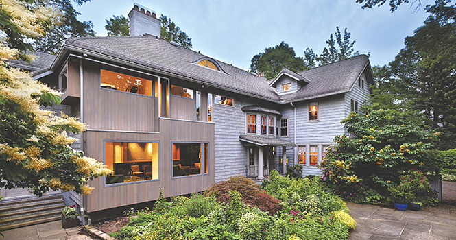 The South Park House which resides in the Cleveland suburb of Shaker Heights was designed by Thomas Stauffer. Photo courtesy of Christian Phillips Photography.