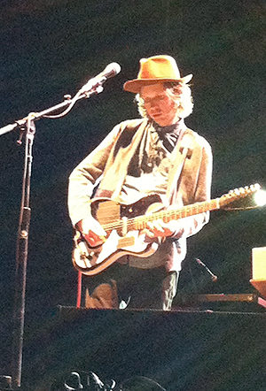 Beck performs at the 2012 Governor's Ball.