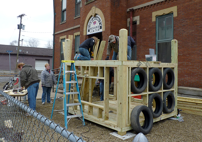 Submitted photo from alternative spring break 2013 in Columbiana County.