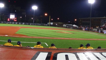 Kent State Flashes lose 5-0 to the Louisville Cardinals in Friday's Regional tournament game.