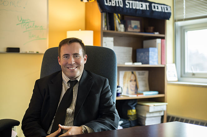 Ken Ditlevson, director of LGBTQ in the Student Center, is here at Kent State as a resource to assist students with any LGBTQ questions or problems on campus. He is also in charge of programming and marketing for the center. Ditlevson hopes to make Kent State as accepting and safe as he possibly can.