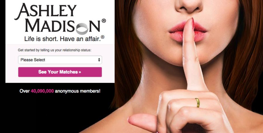 Screenshot of ashleymadison.com