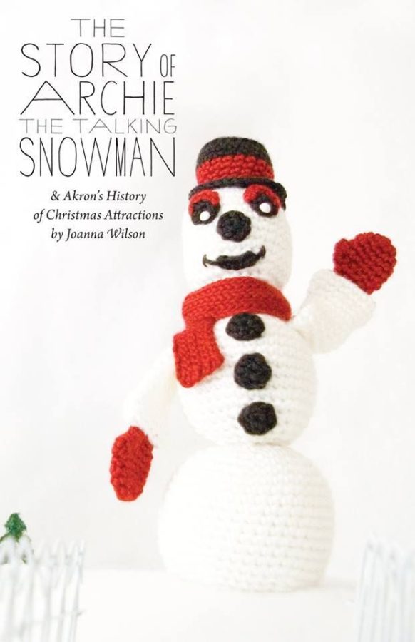 The cover of Joanna Wilson's book, "The Story of Archie the Snowman".