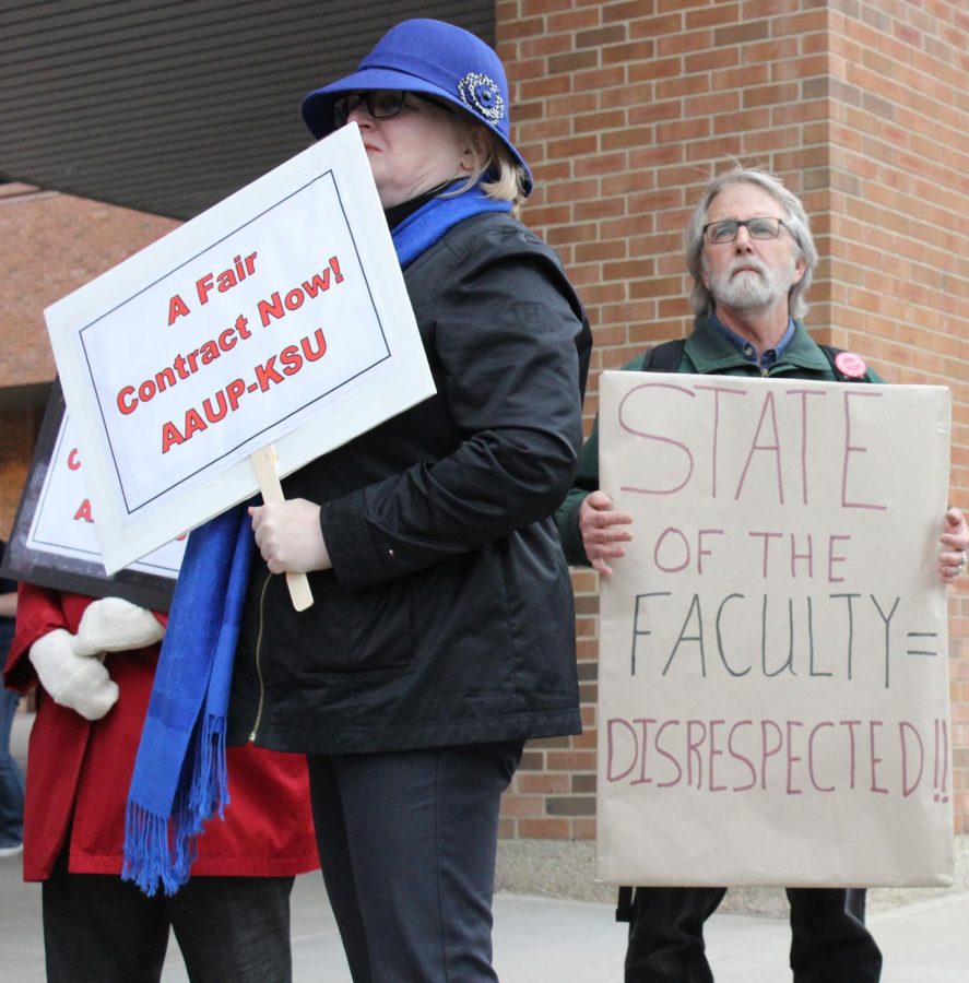 "If we want Kent State to be the best university it can be, we need to invest in the faculty," Patrick Coy, an applied conflict management professor of 2O years, said. "All administrators know that in their heart."