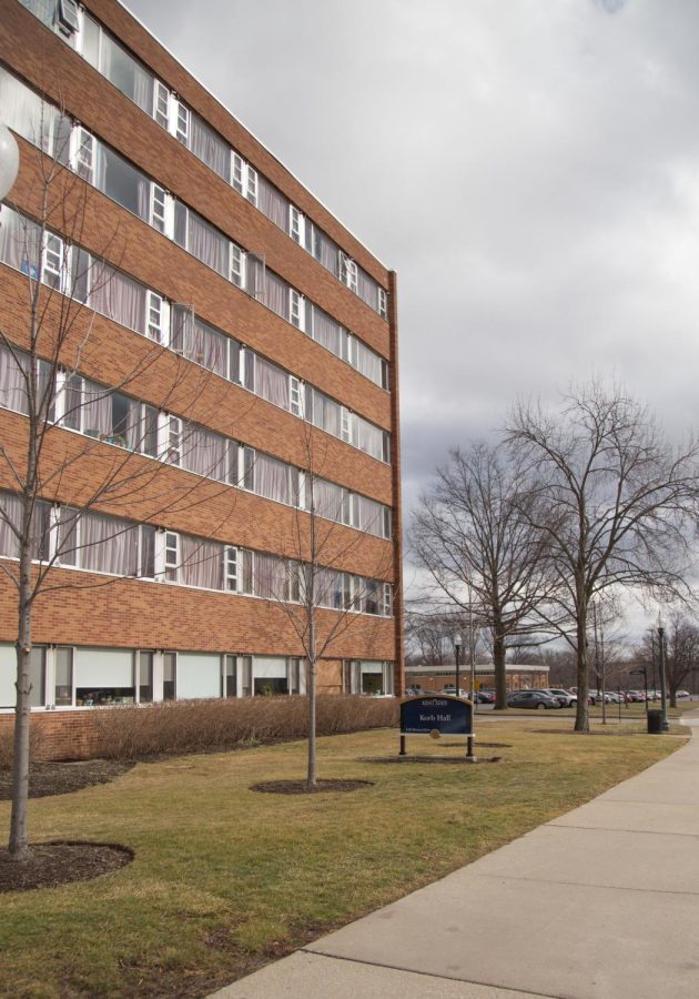 Korb Hall on Wednesday, Feb. 3, 2016.