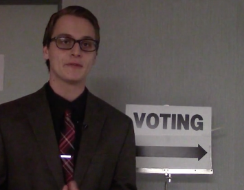 TV2's Chip Reid explains the absentee voting process from the Portage County Board of Elections. 