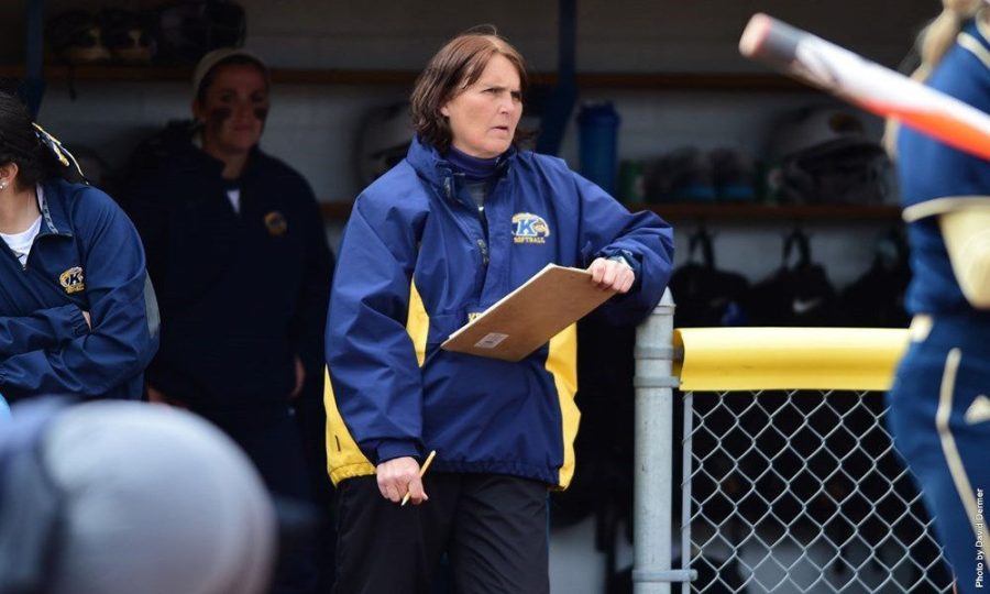 Karen Linder, former Kent State softball coach.