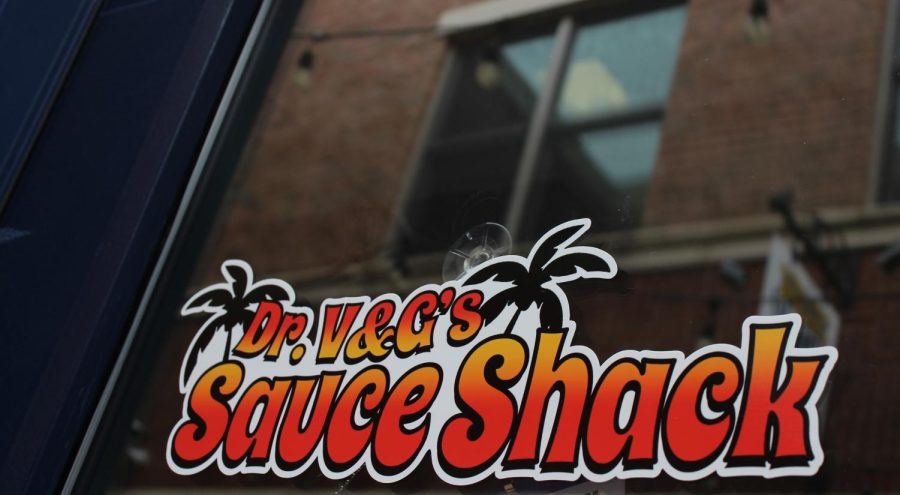 Dr. V &amp; G's Sauce Shack on Monday, April 18, 2016. The store specializes in barbecue, wing sauces and salsas.