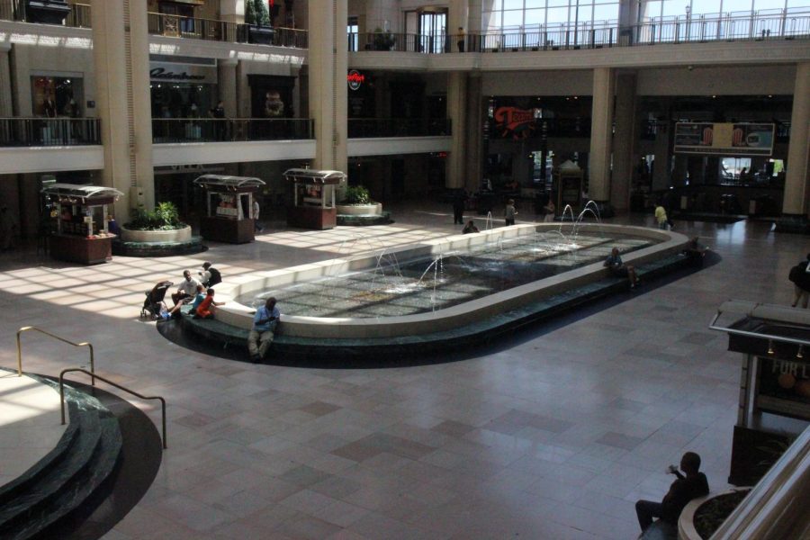 Downtown Cleveland's Tower City Mall on Wednesday, July 20, 2016.