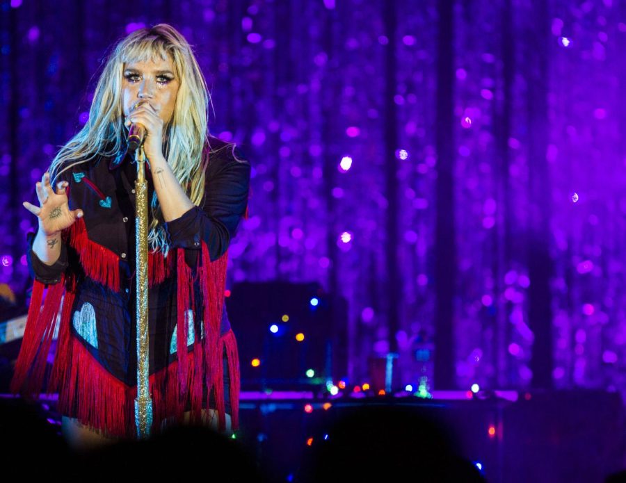 Kesha performs at Kent State's M.A.C. Center for a Homecoming concert on Thursday, Sept. 29, 2016.