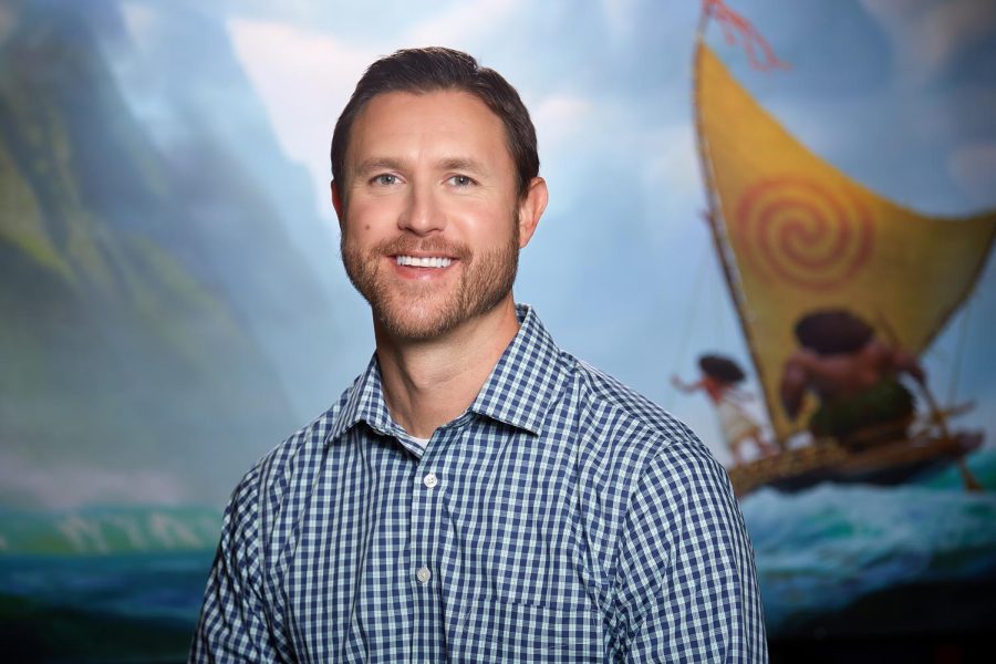 Andy Harkness, art director of "Moana." Photo by Alex Kang. ©2016 Disney. All Rights Reserved.