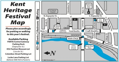 Heritage Fest Map