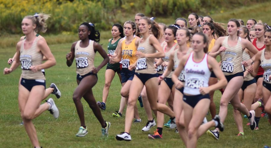 The Tommy Evans Invitational women's race in Akron, Ohio, Thursday, Sept. 7, 2017.