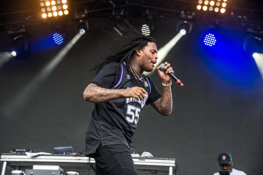 Waka Flocka Flame at the Firefly Music Festival in Dover, Delaware, on June 18, 2017.