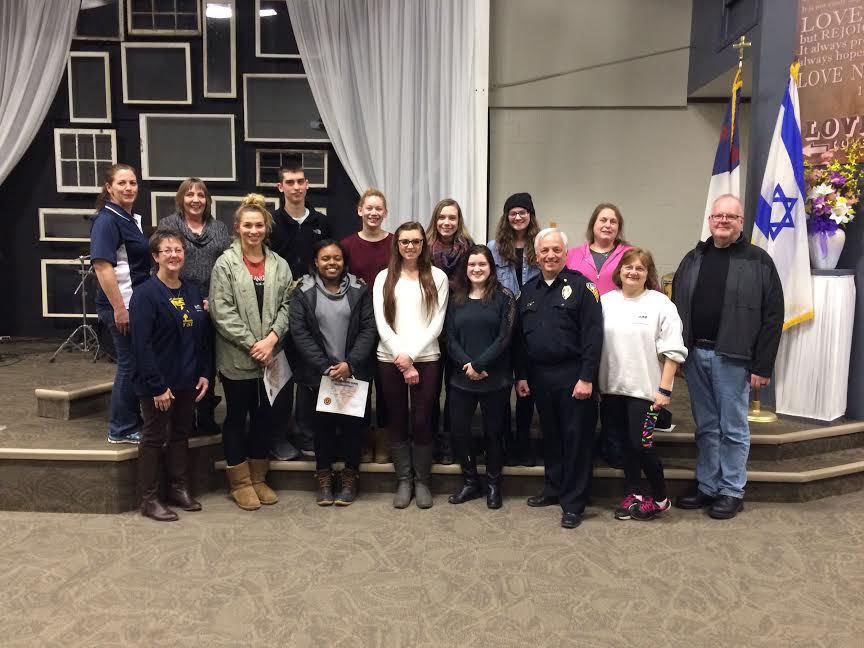 The spring 2017 Police Experience Academy Graduation Ceremony.