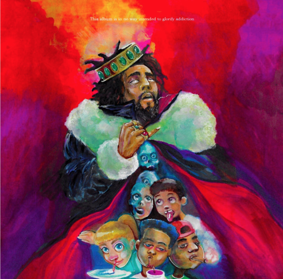 J Cole Album cover