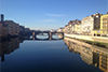 Arno River in Florence, Italy