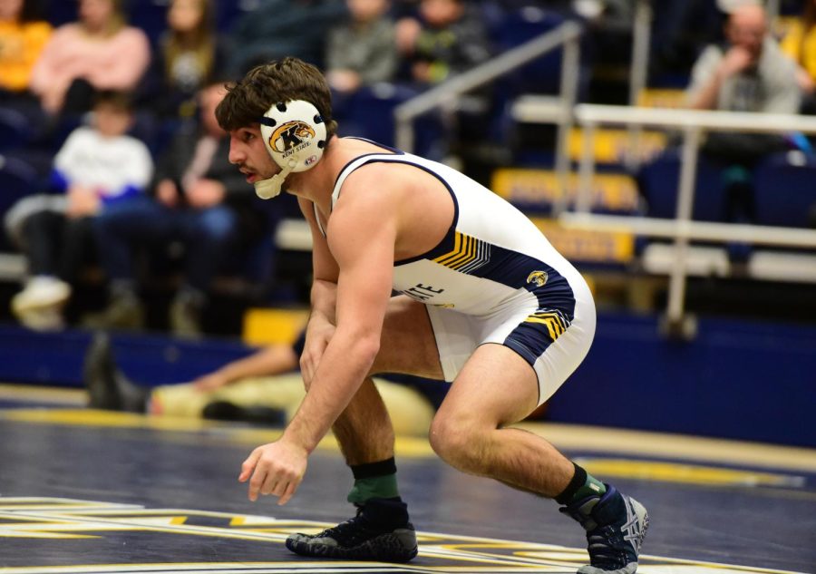 Anthony Tutolo, who wrestles at 133 pounds, is one of four Kent State wrestlers competing in this weekend's NCAA Championships.