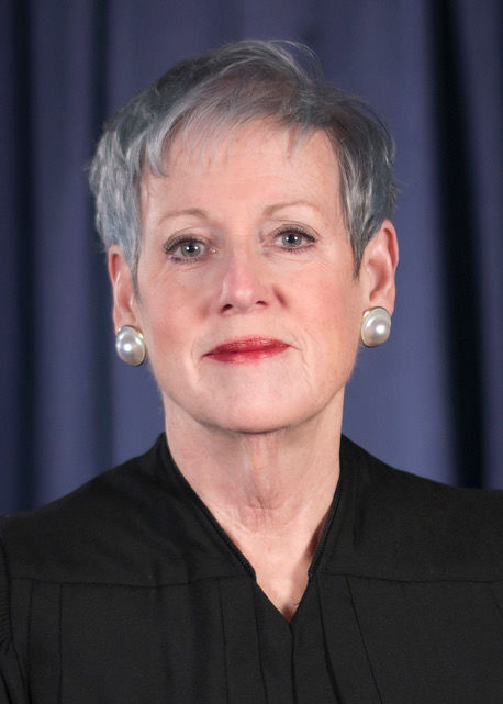 Head shot of Ohio Supreme Court Chief Justice Maureen O'Connor. 