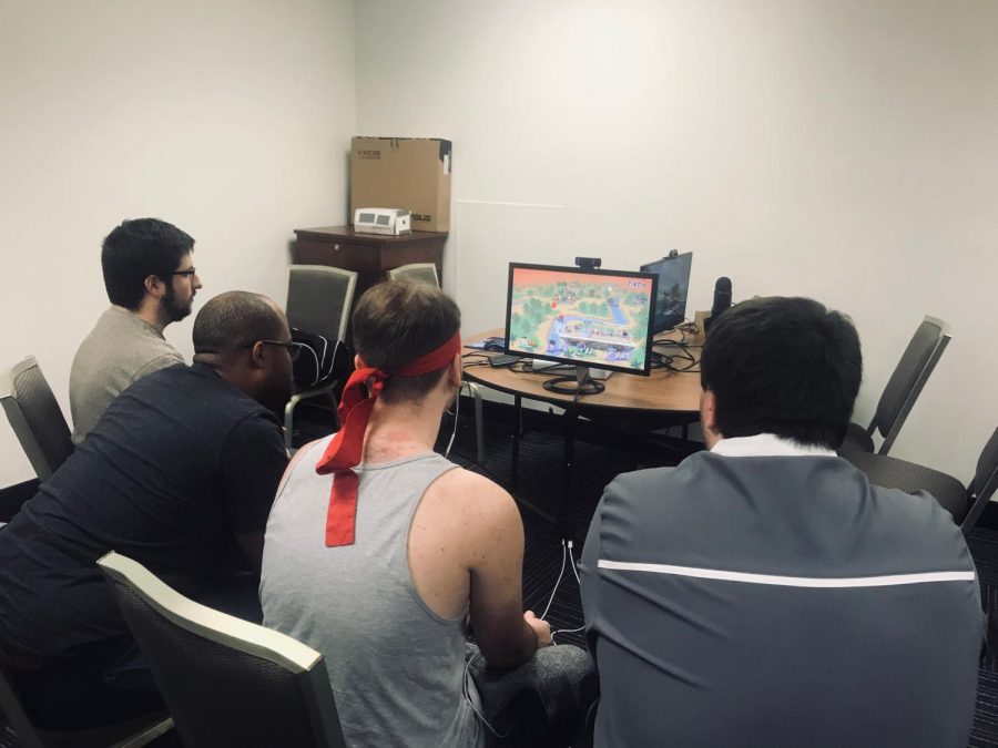 Students gathered in room 319 of the Student Center on Friday, Nov. 30 to compete in their weekly Super Smash Bros tournament.