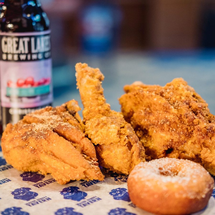 Water Street Tavern's Christmas Ale Fried Chicken