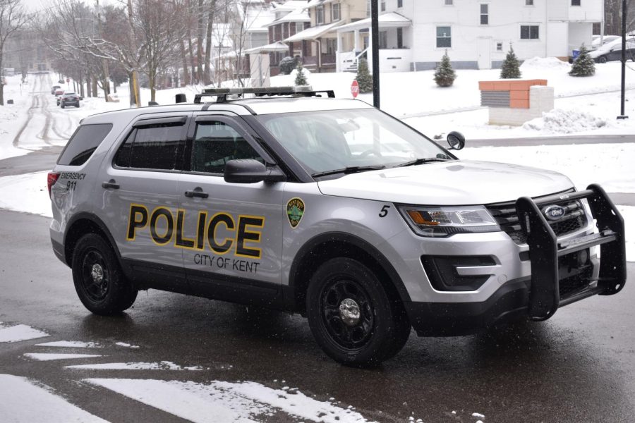 Kent City Police display new designs on cruiser #5 Jan 26, 2019.