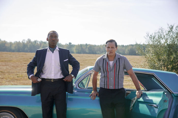 Mahershala Ali and Viggo Mortensen in "Green Book." 