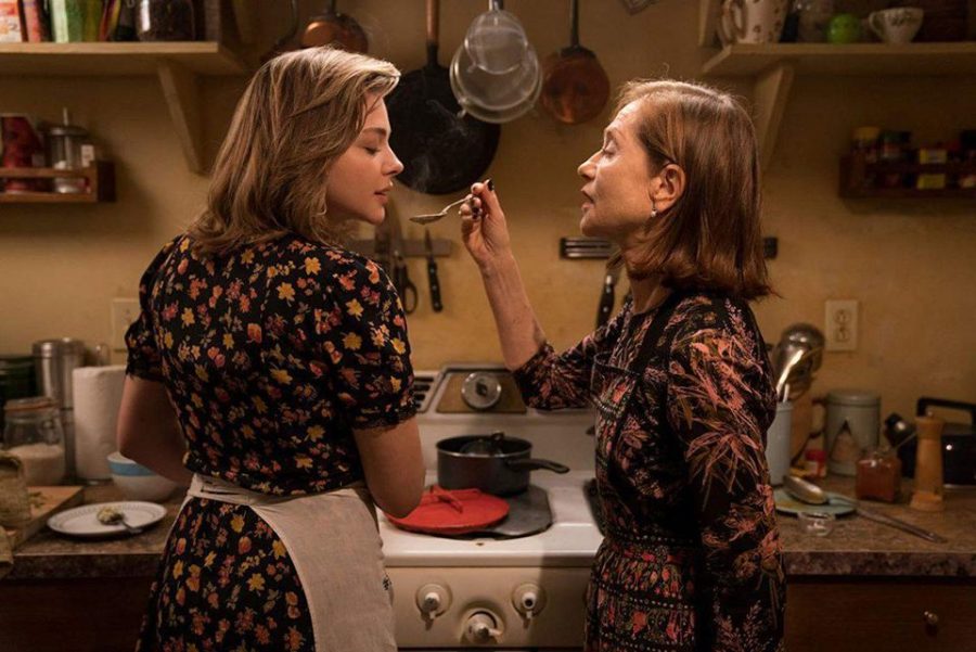 Chloë Grace Moretz and Isabelle Huppert in "Greta."