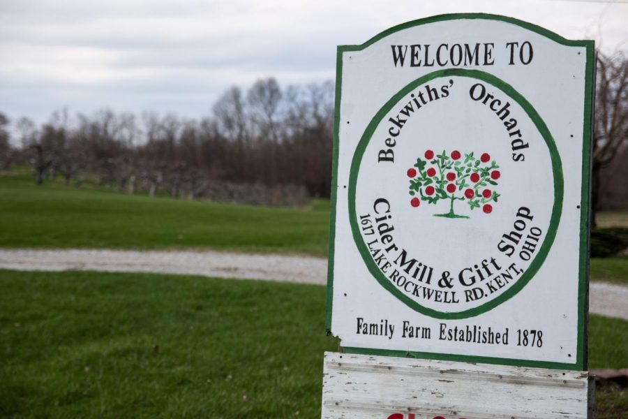 Beckwith Orchards in Kent on Tuesday, April 16, 2019.