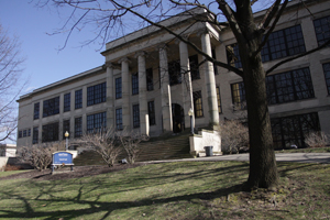 Merrill Hall is the oldest building at Kent State having been built in 1913. Merrill Hall houses the sociology department for Kent State. Photo by Brian Smith.