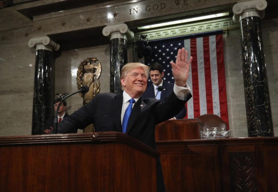 When President Donald Trump delivers his third official State of the Union address, like many presidents before him, he will look to the stories of guests in the first lady's box to help.