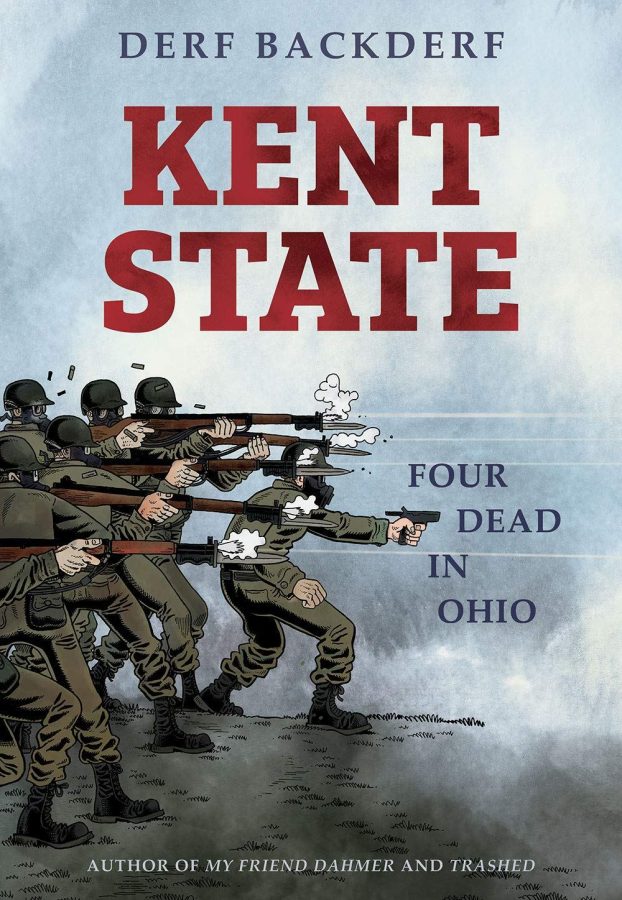 The cover of Derf Backderf's graphic novel “Kent State: Four Dead In Ohio,” which will now release on Sept. 4. 