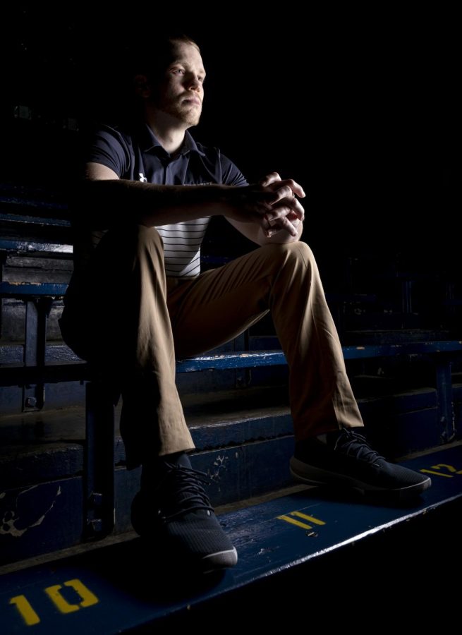 Jon Fleming, Kent State men's basketball director of player development, poses for a portrait in the M.A.C. Center on Thursday, November 14, 2019.