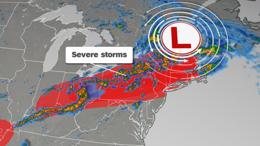 A very active spring severe weather season will continue in Tornado Alley, a part of the central US known for severe storms