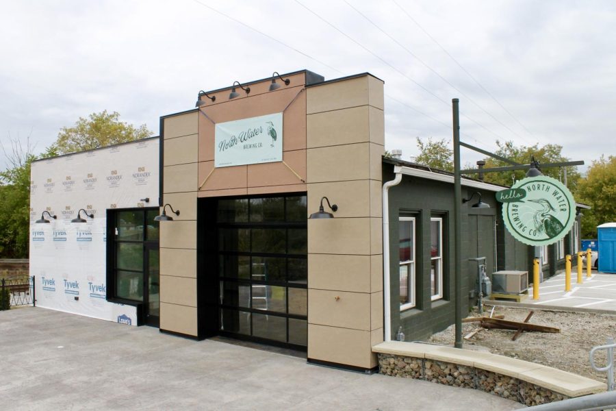 North Water Brewing Co. building, located at 101 Crain Ave. 