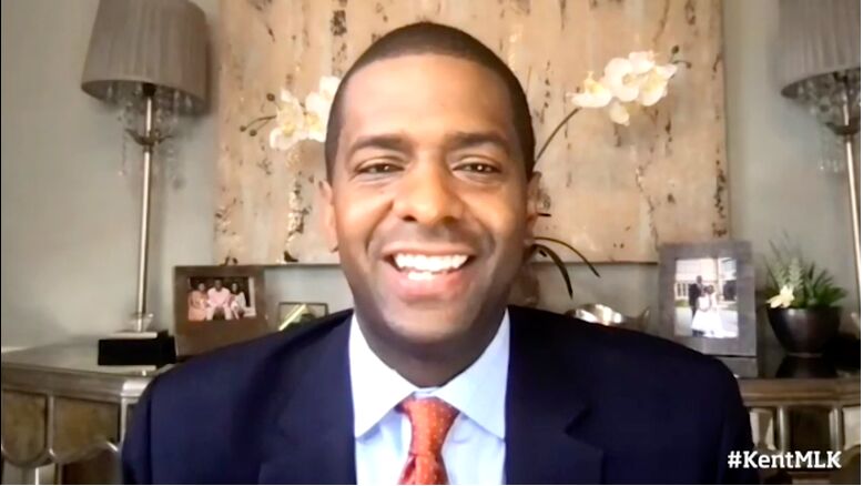 Former congressman Bakari Sellers speaks Jan. 21, 2020.