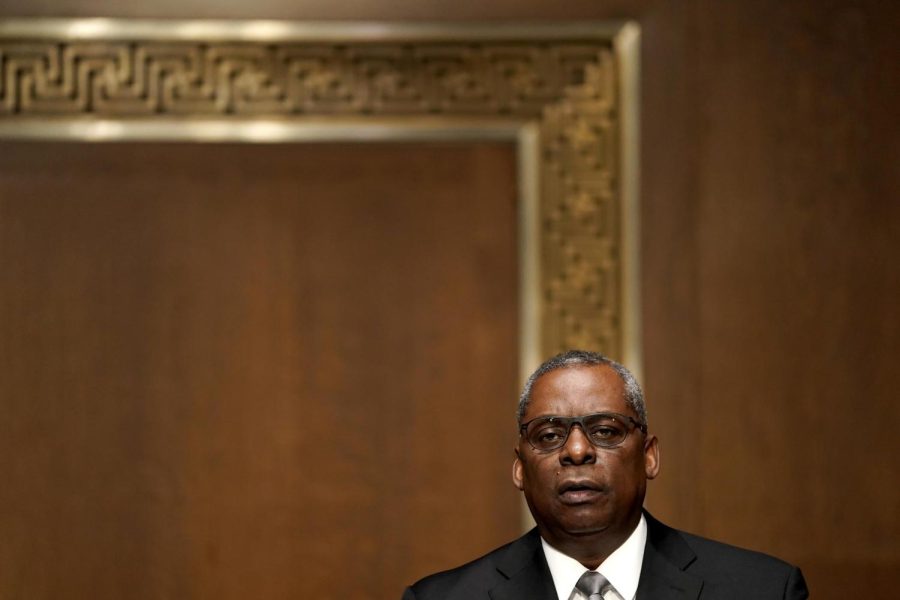 WASHINGTON, DC - JANUARY 19: President-elect Joe Biden's nominee for Secretary of Defense, retired Army Gen. Lloyd Austin testifies at his confirmation hearing before the Senate Armed Services Committee at the U.S. Capitol on January 19, 2021 in Washington, DC. Previously Gen. Austin was the commanding officer of the U.S. Central Command in the Obama administration. (Photo by Greg Nash-Pool/Getty Images)