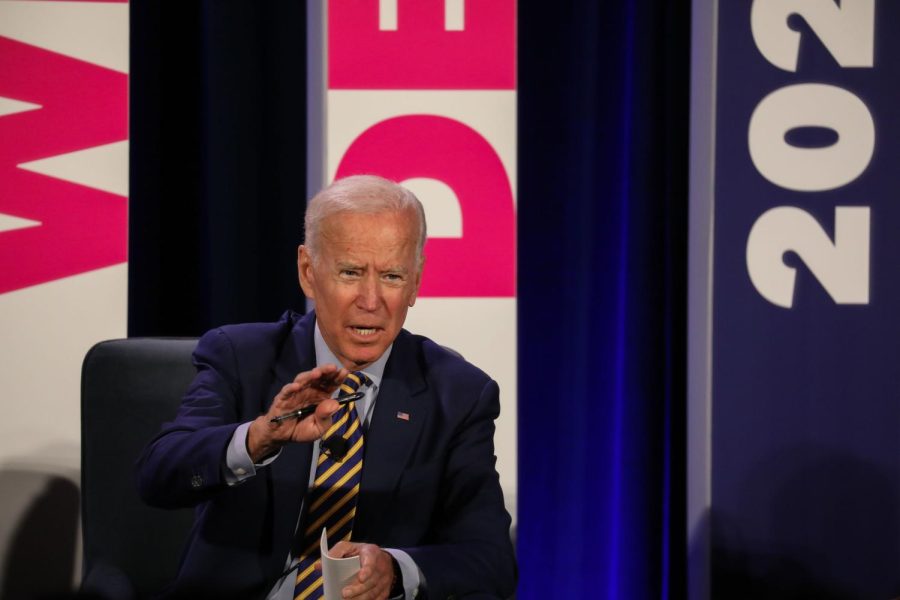 Former Vice President, Joe Biden, adresses the audience at the We Decide: Planned Parenthood Action Fund 2020 Election Forum to Focus on Abortion and Reproductive Rights event in Columbia, SC on June, 22 2019. - Many of the Democratic candidates running for president are in Columbia to make appearances at the South Carolina Democratic Party Convention and the Planned Parenthood Election Forum on June 22. (Photo by Logan Cyrus / AFP) (Photo by LOGAN CYRUS/AFP via Getty Images)