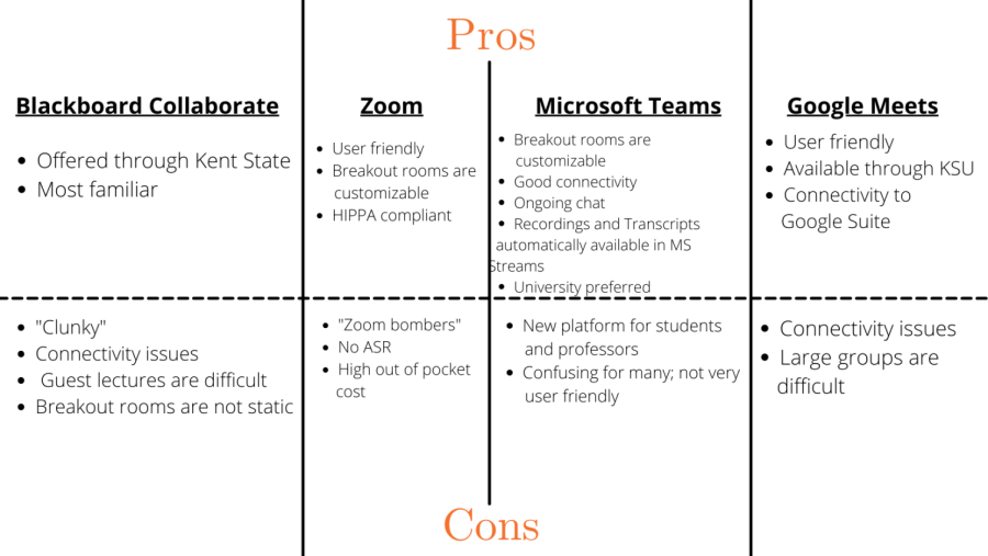 Video Conferencing platforms infographic