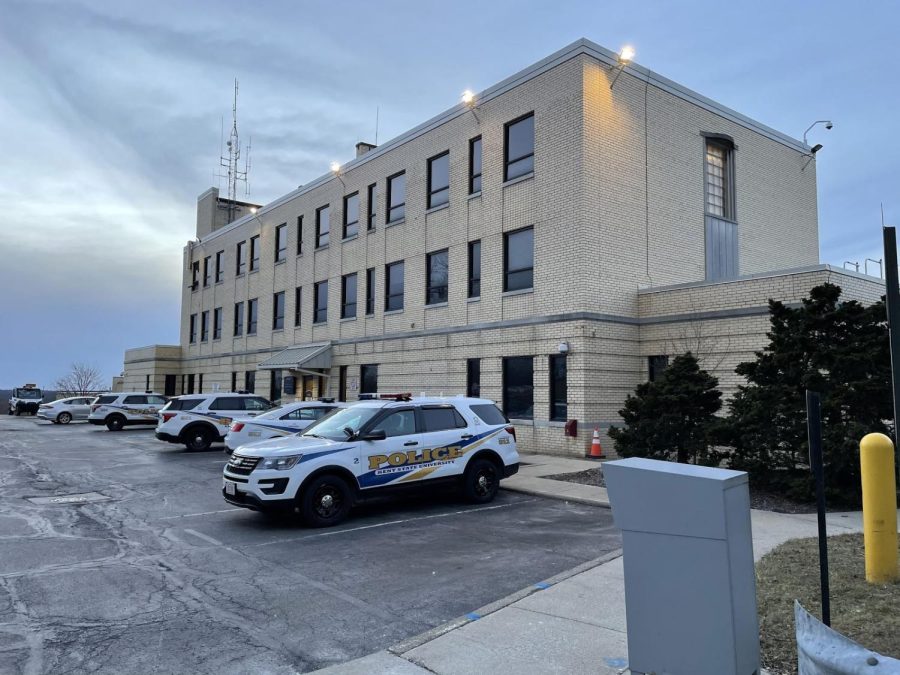 The department of Kent State’s Police Services located in Stockdale Safety Building.