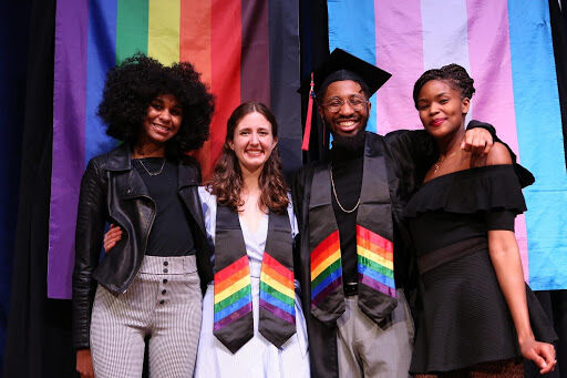 Attendees posing at the 2019 LavGrad ceremony.