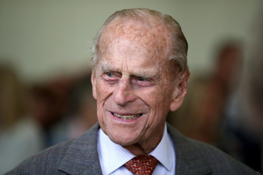 Britain's Prince Philip, Duke of Edinburgh attends the Presentation Reception for The Duke of Edinburgh Gold Award holders in the gardens at the Palace of Holyroodhouse in Edinburgh on July 6, 2017. / AFP PHOTO / POOL / Jane Barlow (Photo credit should read JANE BARLOW/AFP via Getty Images)