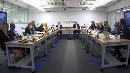 The Kent State Board of Trustees at their Wednesday meeting.  