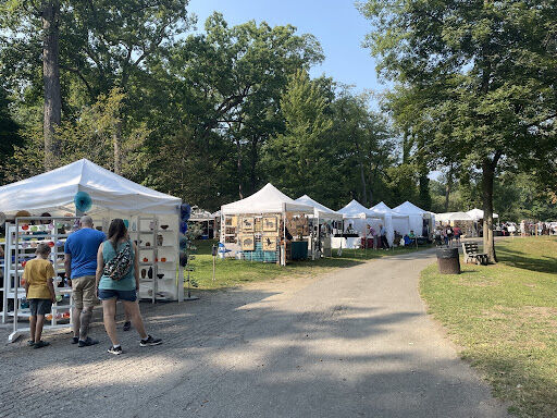 Art in the Park hosted an in-person event with nearly 80 vendors. Handmade items for purchase, art demonstrations and live performances were part of this year's gathering.