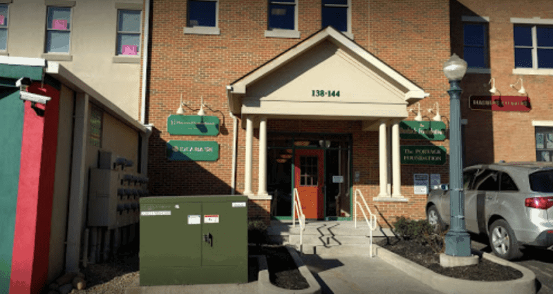 The Planned Parenthood of Ohio Kent branch located at 138 East Main Street. 