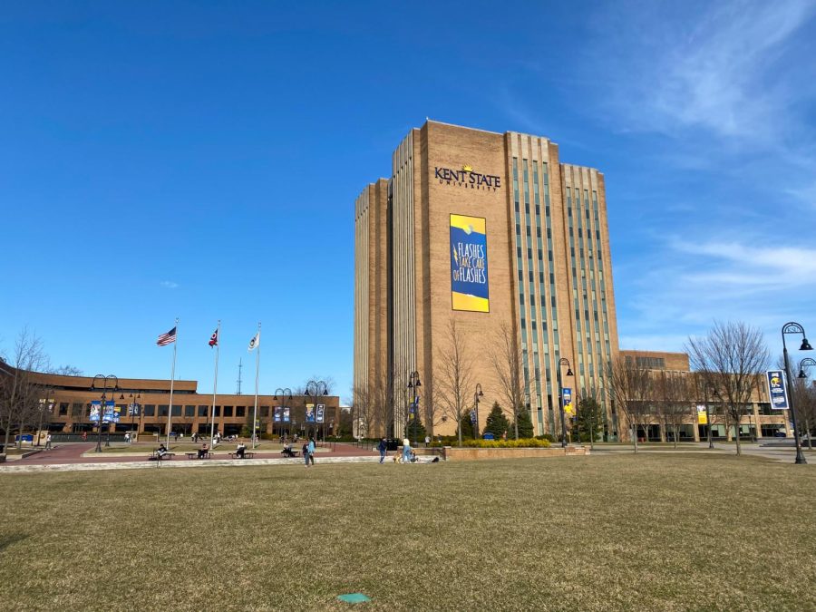 The Kent State Library.