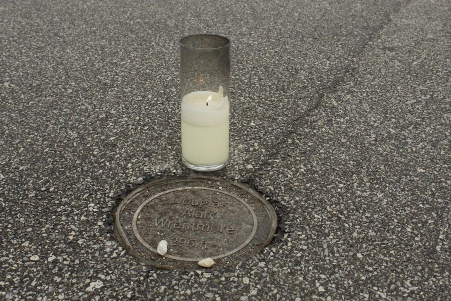 Picture from the May 4, 2022 memorial commemorating the fifty-second anniversary of the Kent State massacre.